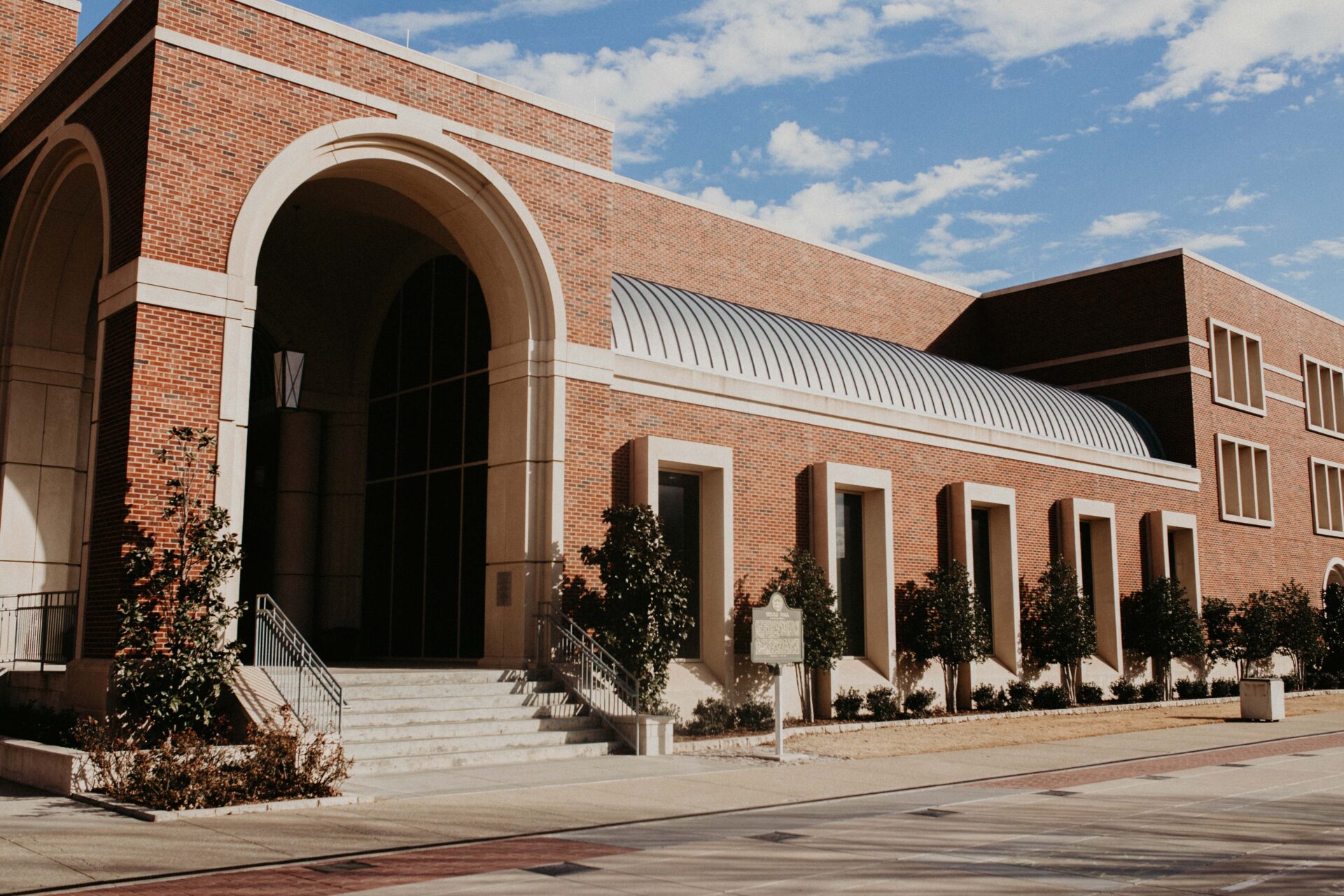 photo of the outside of Gould Hall
